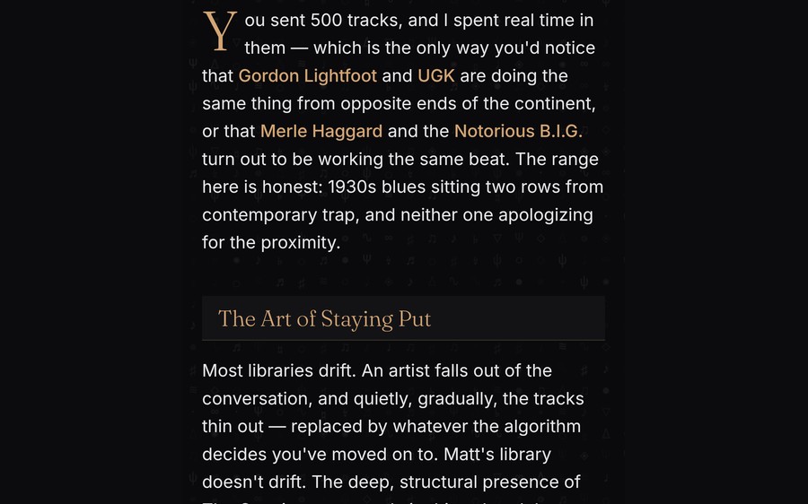TrackRecord screenshot